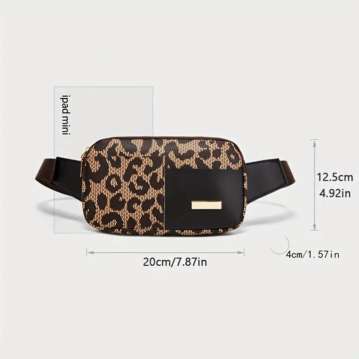 Leopard Pattern Chest Bag Image 7