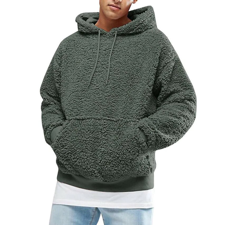 Mens Pullover Hoodie Sweatshirt Image 1