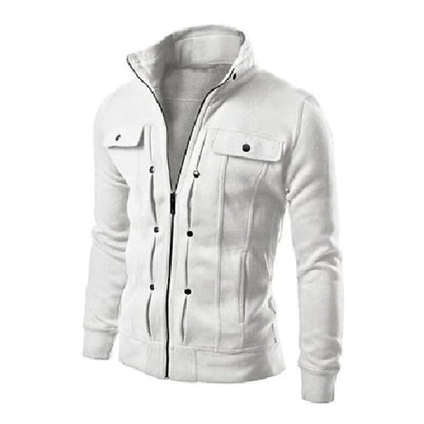 Mens Slim Blend Casual Jacket Image 1