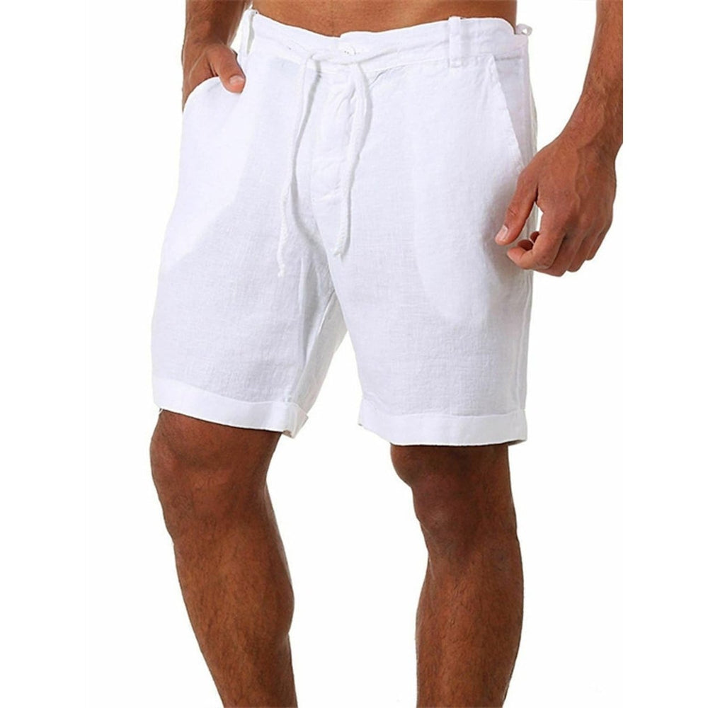 Mens Sports Casual Breathable Soft Beach Pants Image 2