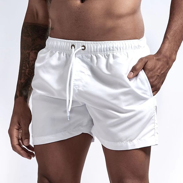 Mens Swim Shorts with Mesh Liners Image 2