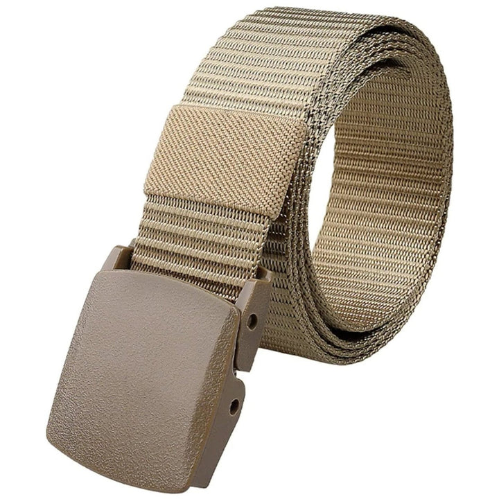 Mens Tactical Knit Pure Color Belt Image 4