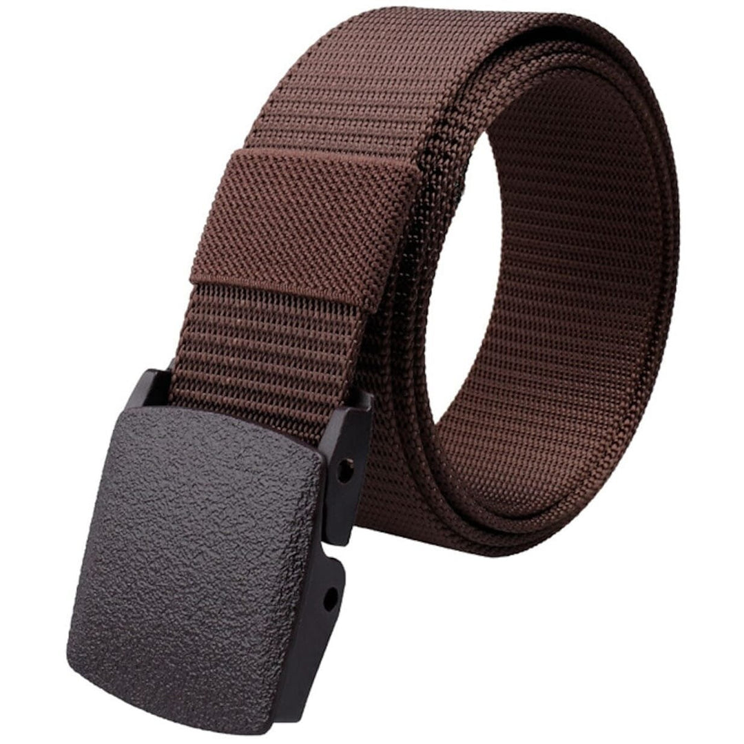 Mens Tactical Knit Pure Color Belt Image 4