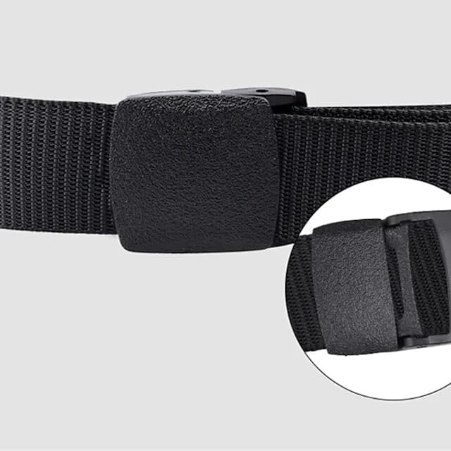 Mens Tactical Knit Pure Color Belt Image 7