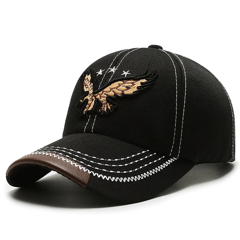 Mens Baseball Cap Polyester Embroidery Image 2