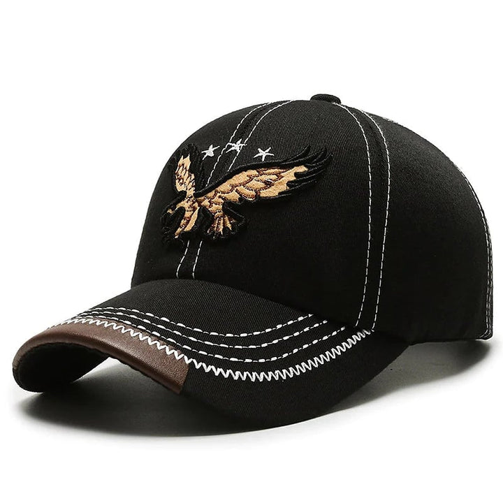 Mens Baseball Cap Polyester Embroidery Image 1