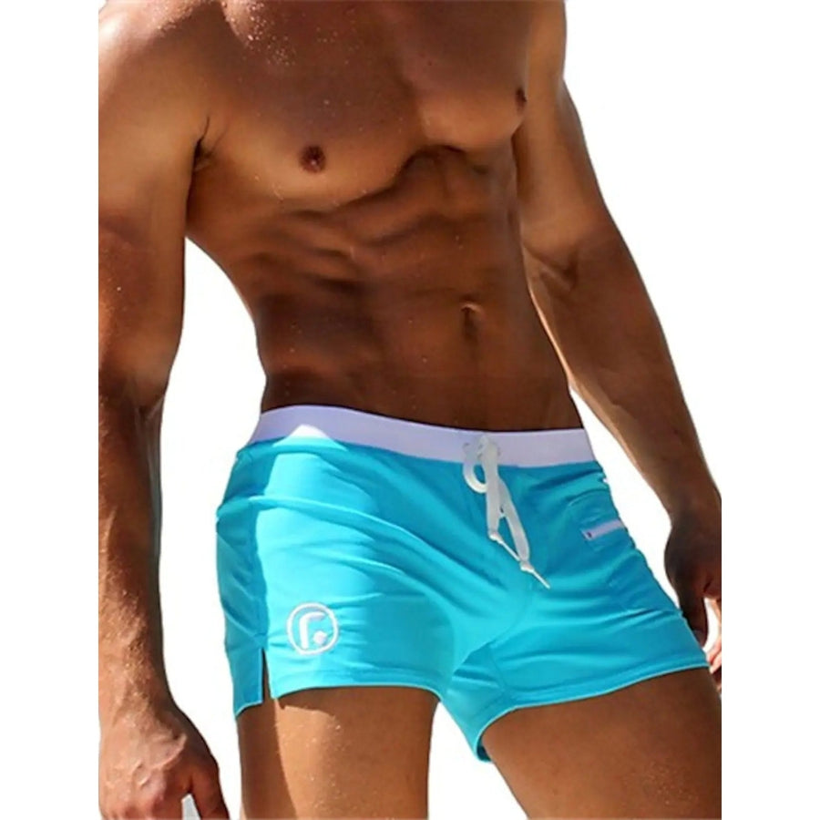 Mens Beach Shorts Swimwear Image 1