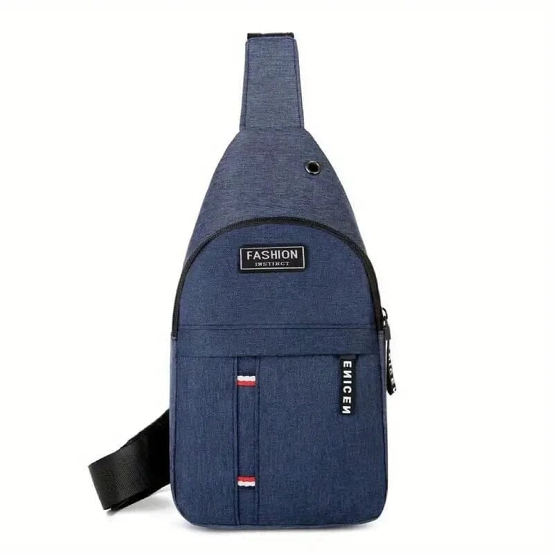 Mens Canvas Chest Bag Image 1