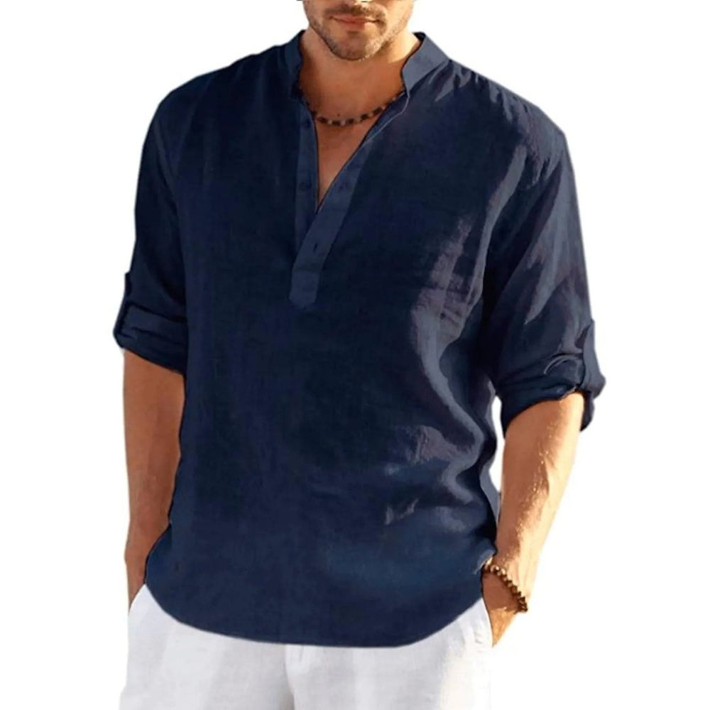 Mens Breathable Quick Dry Button Down Shirt T-Shirt Top Image 2