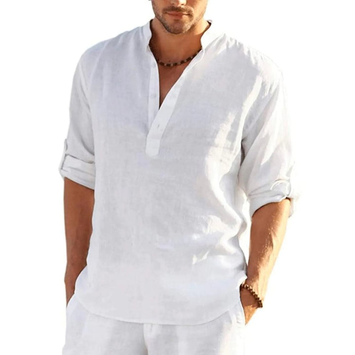 Mens Breathable Quick Dry Button Down Shirt T-Shirt Top Image 4