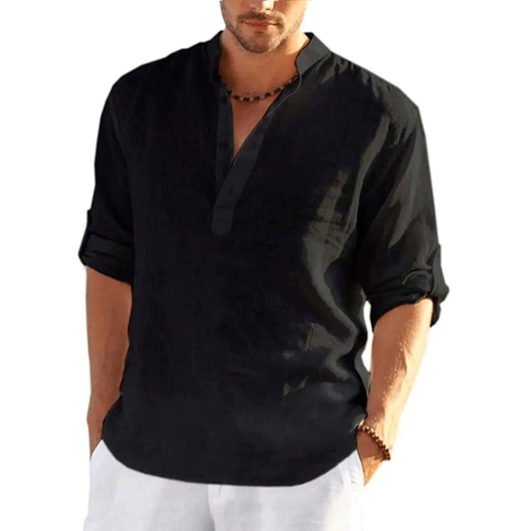 Mens Breathable Quick Dry Button Down Shirt T-Shirt Top Image 6