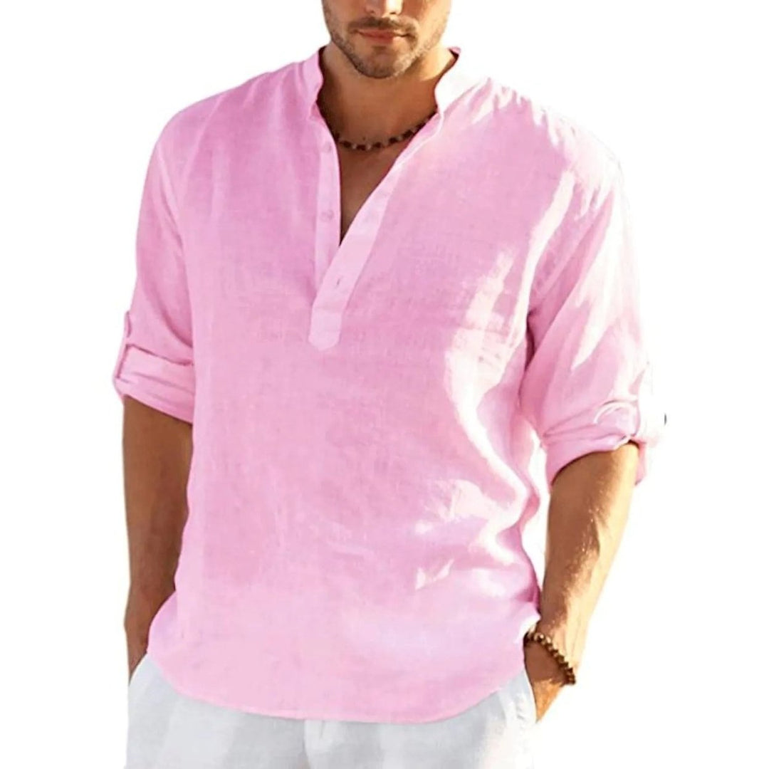 Mens Breathable Quick Dry Button Down Shirt T-Shirt Top Image 8