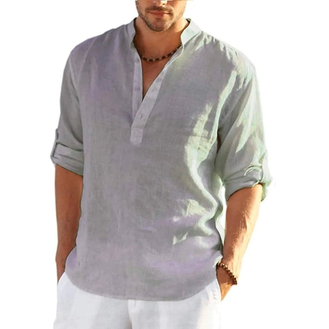 Mens Breathable Quick Dry Button Down Shirt T-Shirt Top Image 9