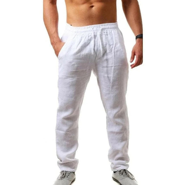 Mens Casual Breathable Straight Pants Image 6