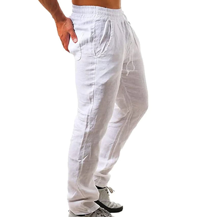 Mens Casual Breathable Straight Pants Image 7