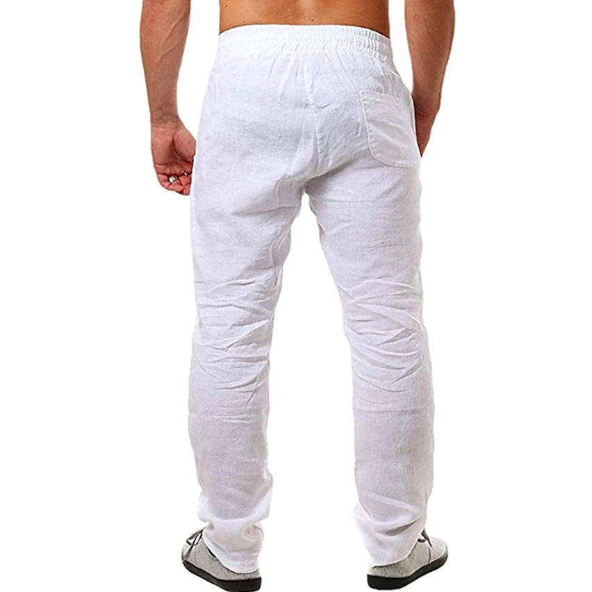 Mens Casual Breathable Straight Pants Image 8