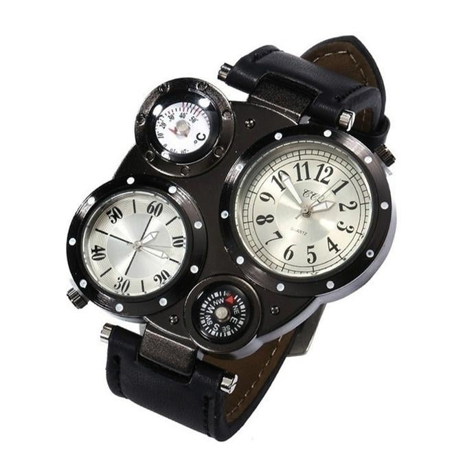 Mens Fashion Watch Dual Movement Image 1