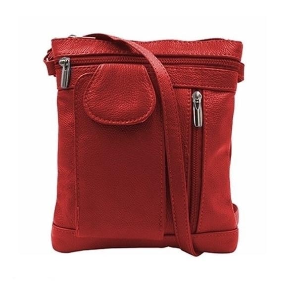 On-The-Go Soft Leather Crossbody Bag Image 1