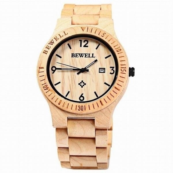 Movement Wrist Wood Watch Image 1