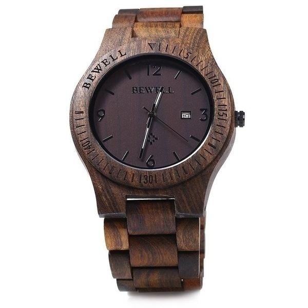 Movement Wrist Wood Watch Image 2