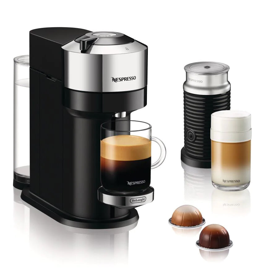 Nespresso Vertuo Next Coffee and Espresso Maker with Aeroccino Milk Frother (Refurbished) Image 2