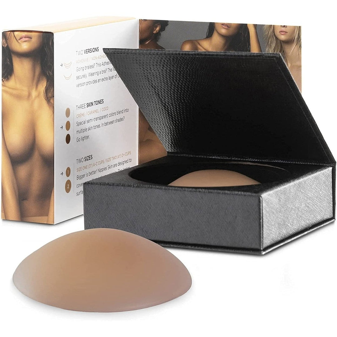 Nipple Covers Adhesive Silicone Pasties with Travel Box Image 4