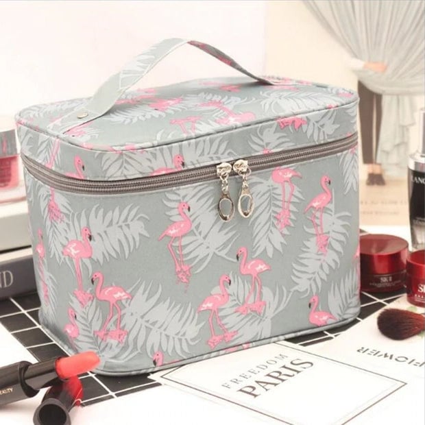 Multifunction Travel Cosmetic Bag Large Capacity Women Toiletries Organizer Image 1