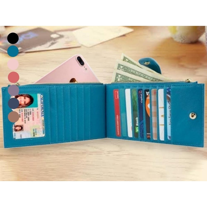 Multifunctional Leather Wallet Image 2