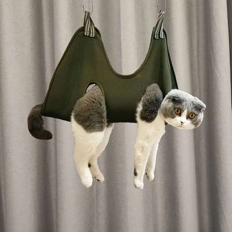 Pet Grooming Hammock For Dog and Cat Image 1