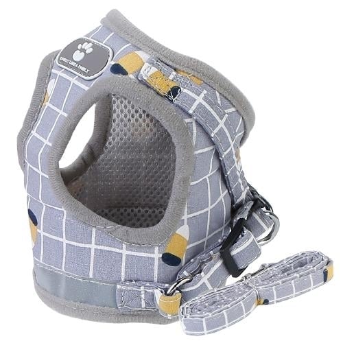 Pet Mesh Harness Dog Leash Puppy Vest Image 1