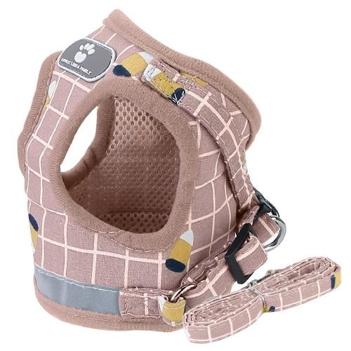 Pet Mesh Harness Dog Leash Puppy Vest Image 2