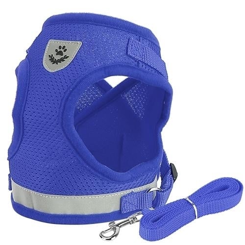 Pet Mesh Harness Dog Leash Puppy Vest Image 4