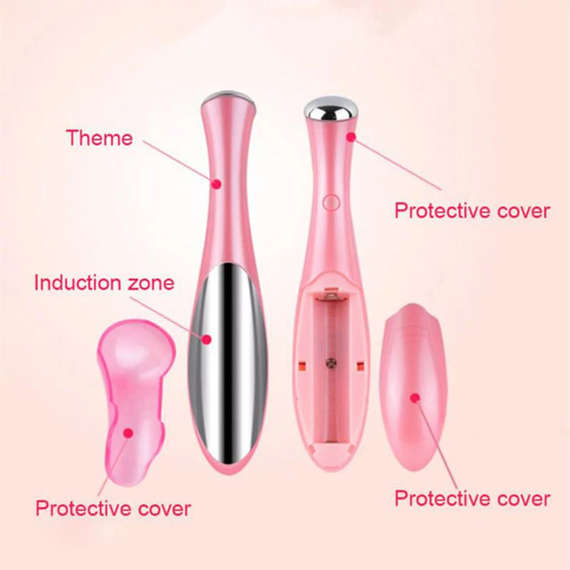 Portable Eye Massager Electric Vibrating Eye Cream Essence Introducer Beauty Face Eye Care Pen Portable Travel Outfit Image 6