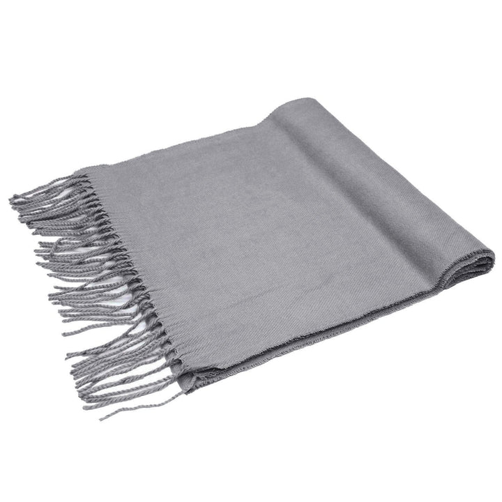 Oversize Cashmere Wool Shawl Wrap Blanket Image 3