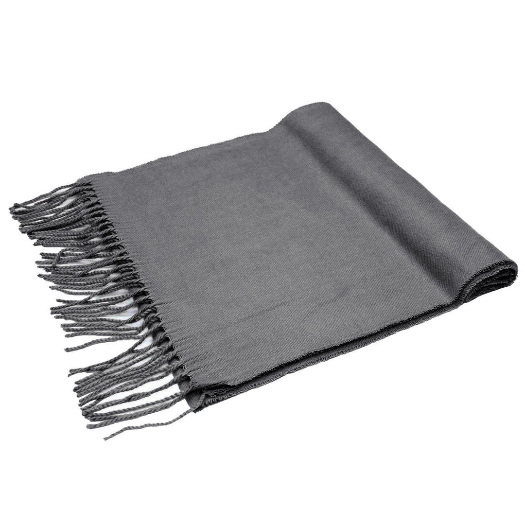 Oversize Cashmere Wool Shawl Wrap Blanket Image 4