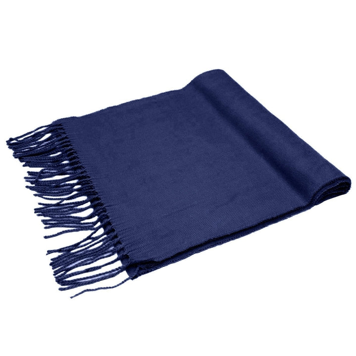 Oversize Cashmere Wool Shawl Wrap Blanket Image 4