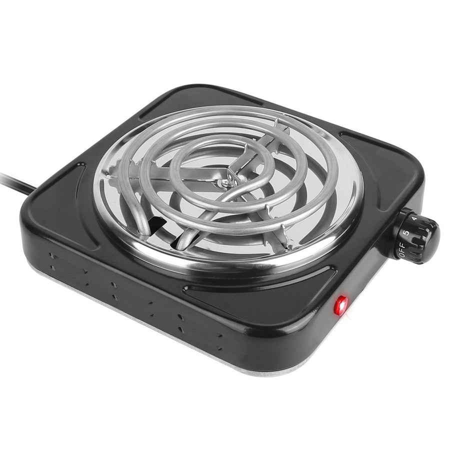 Portable Coil Heating Hot Plate Stove Countertop Image 1