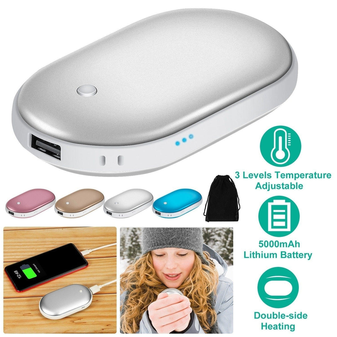 Portable Hand Warmer 5000mAh Power Bank Image 11