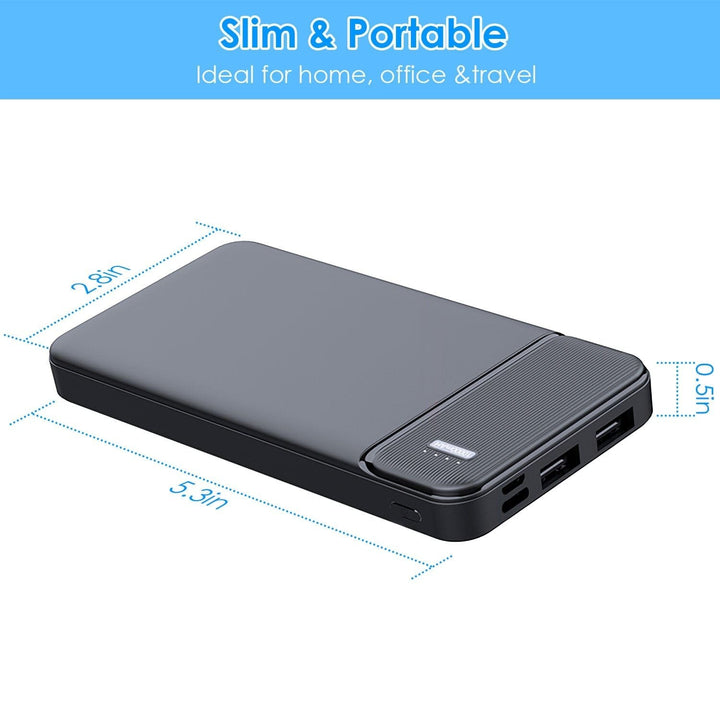 Portable Power Bank Phone Charger with 1 Micro USB Cable Image 4