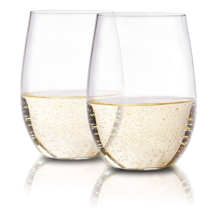 Plastic Stemless Wine Glasses by En Soiree Image 1