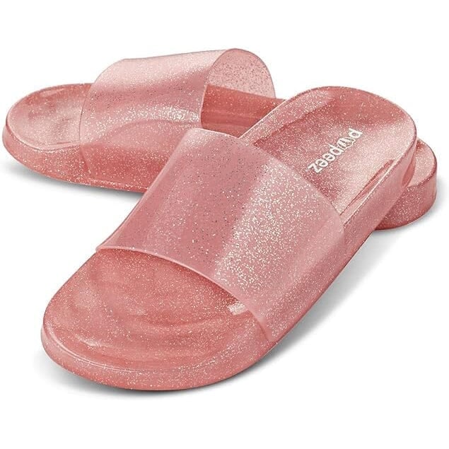 Pupeez Girls Summer Open Toe Jelly Slide Sandals Image 8