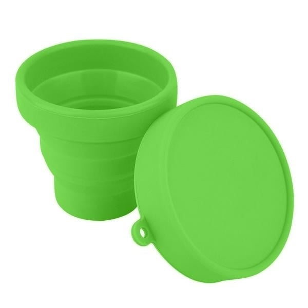 Portable Silicone Telescopic Drinking Collapsible Folding Cup Image 4