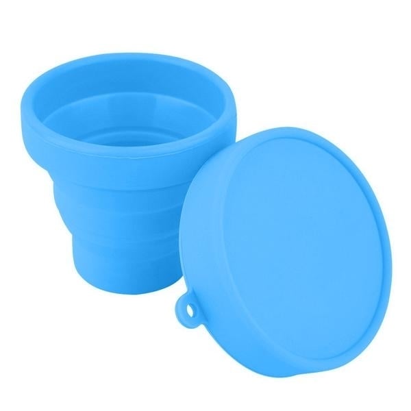 Portable Silicone Telescopic Drinking Collapsible Folding Cup Image 1