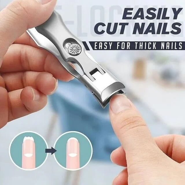 Portable Ultra Sharp Nail Clippers Stainless Steel Image 4