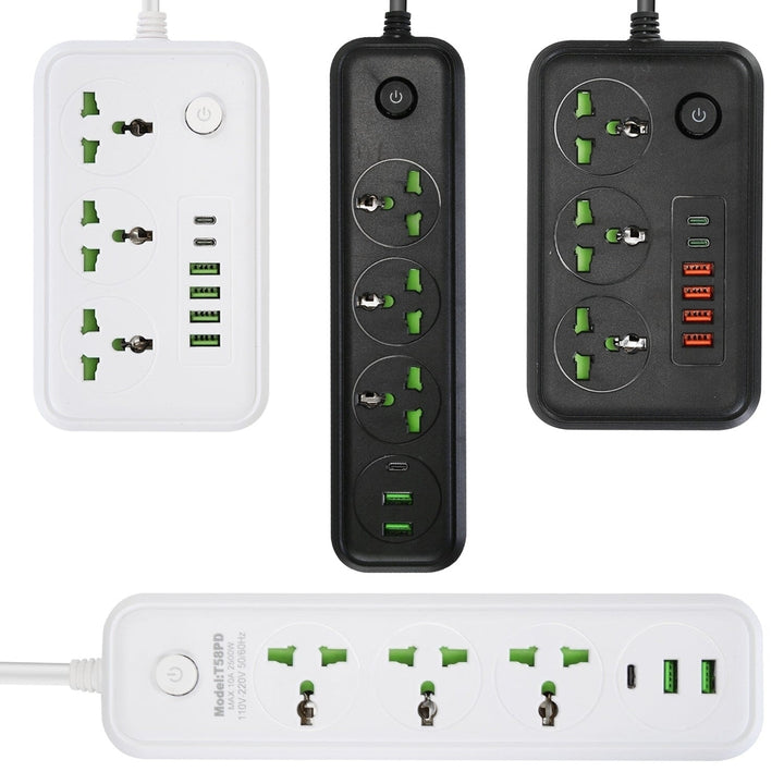 Power Strip with 5.9ft Extension Image 1