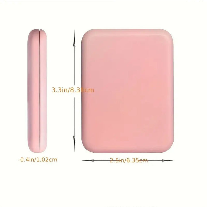 Pocket Mirror 1X/3X Magnification LED Compact Travel Makeup Mirror Image 10