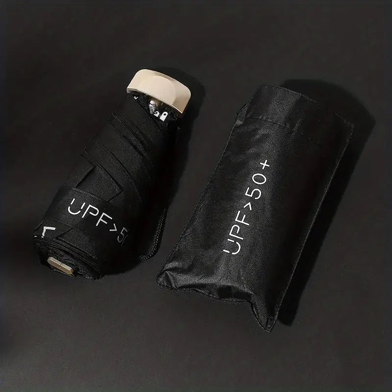 Pocket Windproof UV50 Anti-sunburn Rain Umbrella Image 4