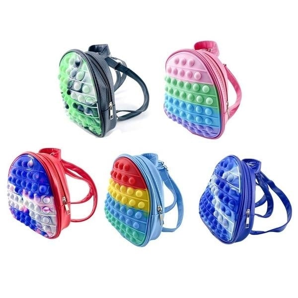 Pop Backpack It Fidget Toys For Girl Boy Image 2