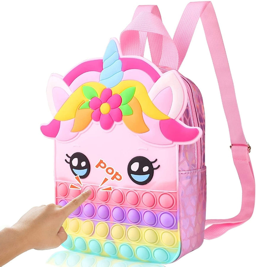 Pop Fidget Unicorn Backpack Image 1