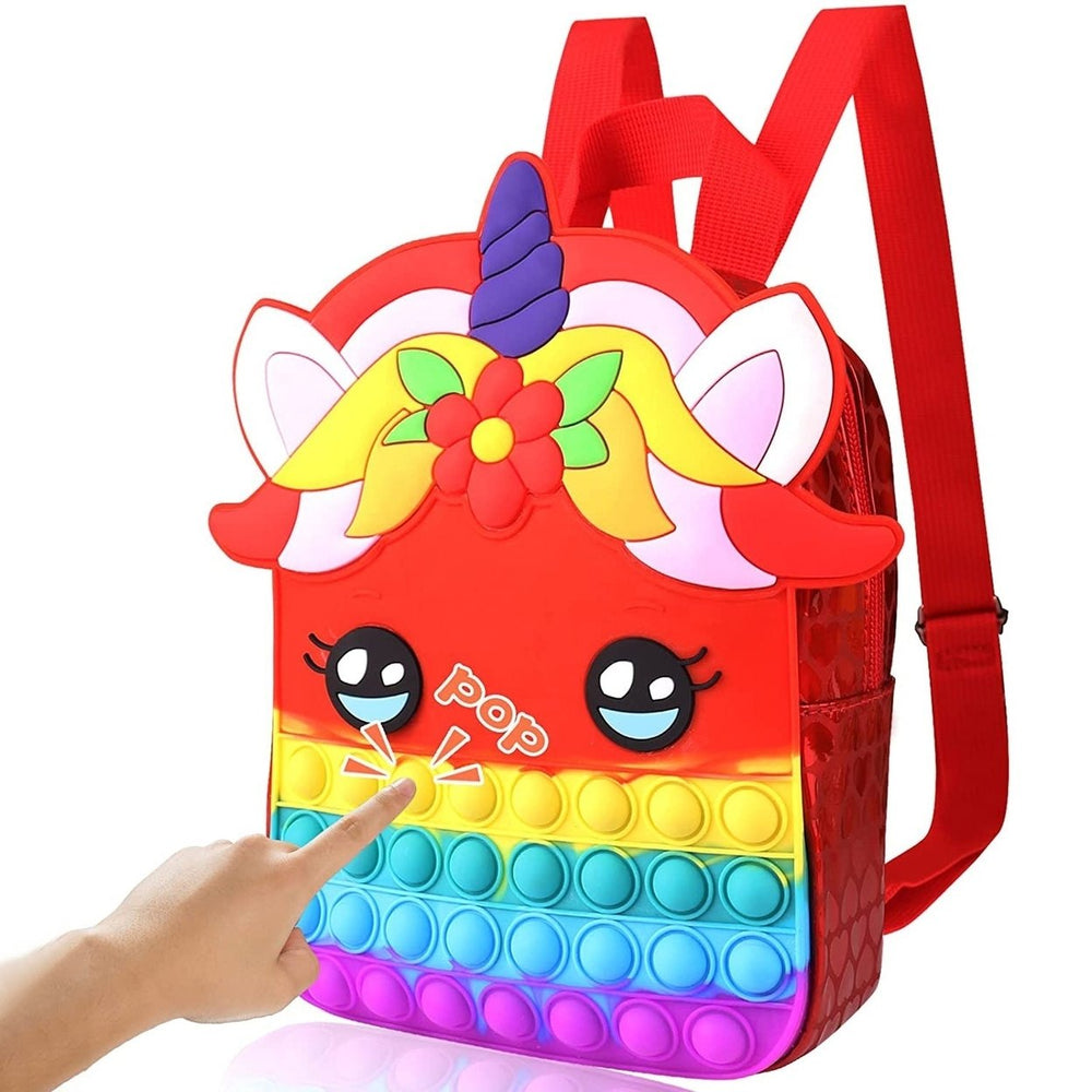 Pop Fidget Unicorn Backpack Image 2